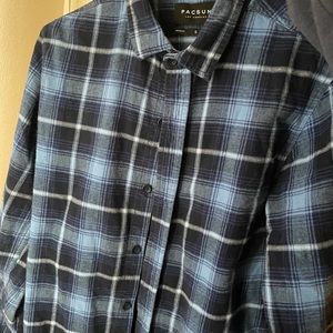 Pacsun long fit flannel